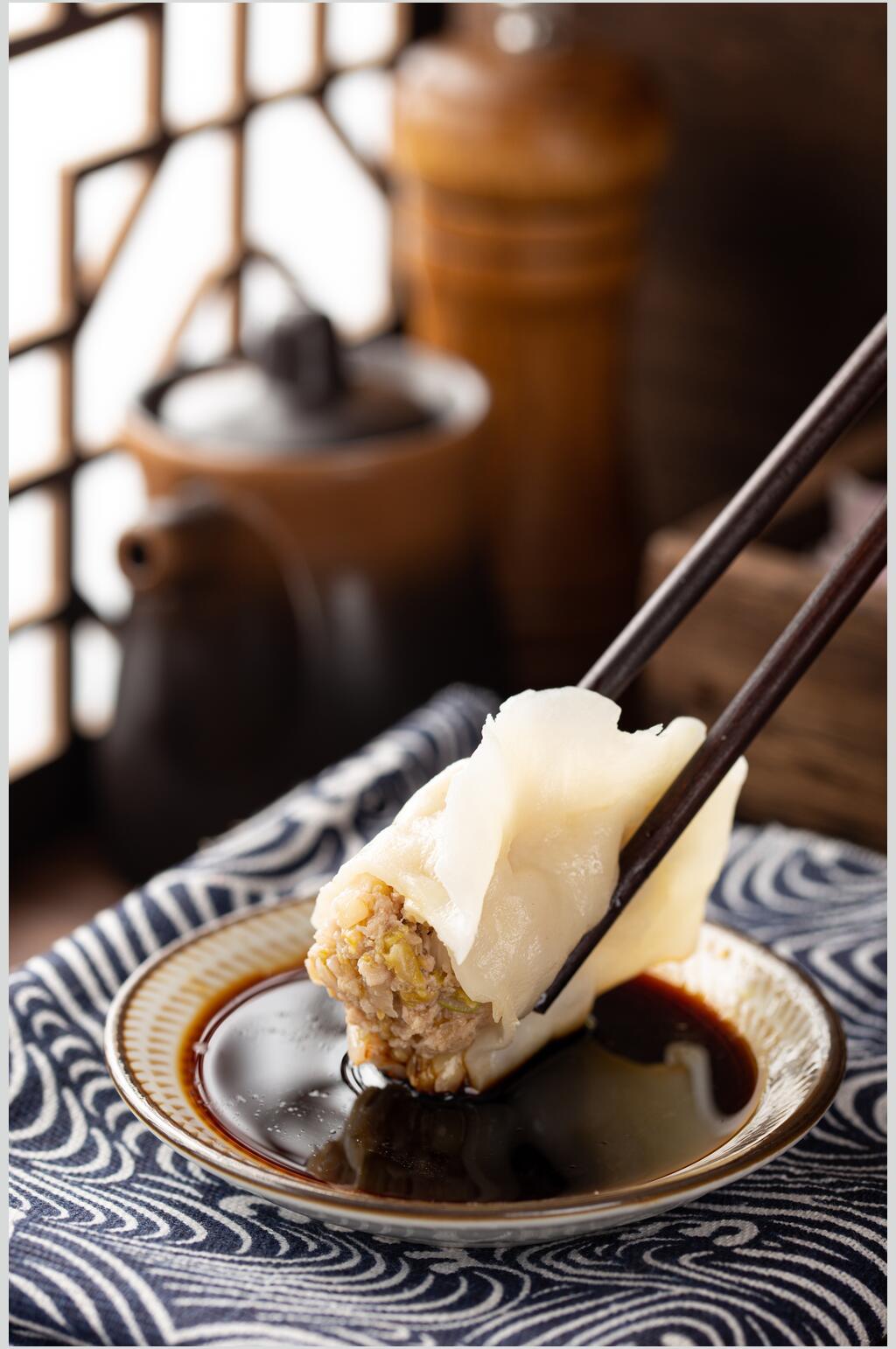 饺子美味水饺摄影图素材