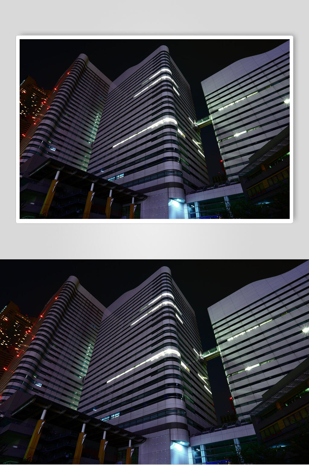 简约高楼大厦城市风景建筑壁纸图片素材