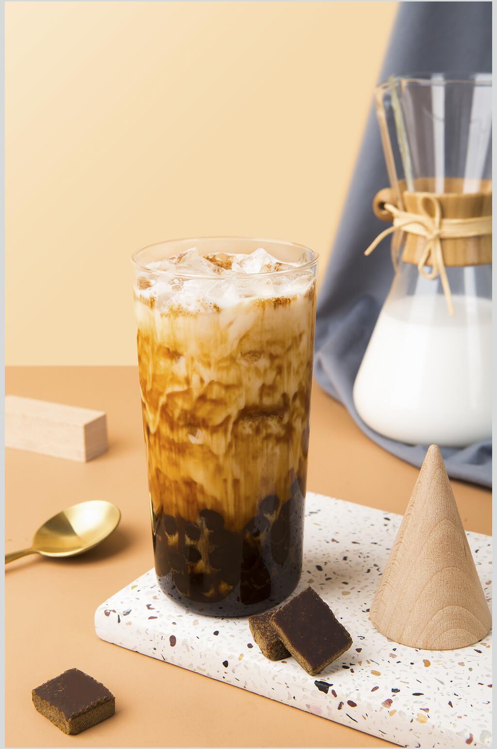 红糖奶茶甜品饮料图片素材