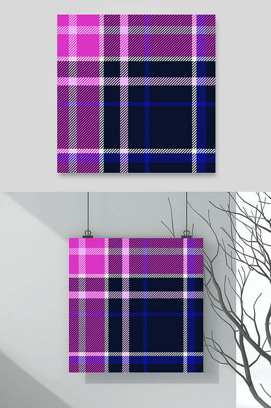 蓝紫格子背景图片-蓝紫格子背景设计素材-蓝紫格子背景模板下载