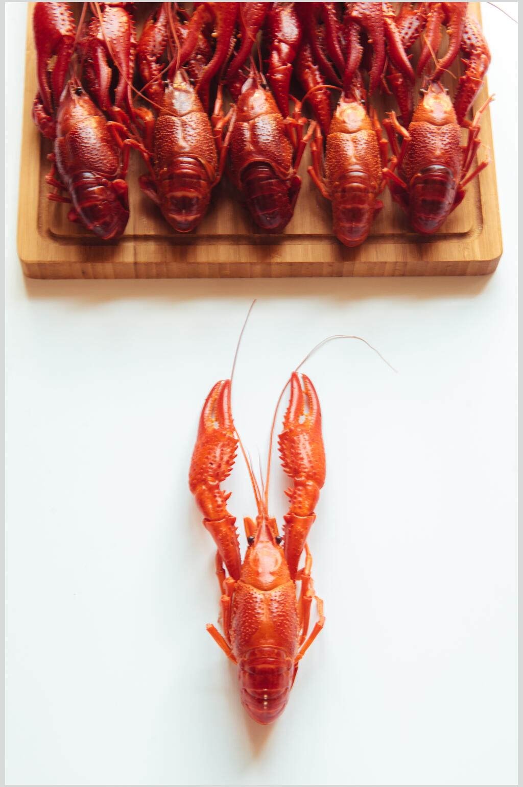 时尚精品美食麻辣小龙虾摄影图素材