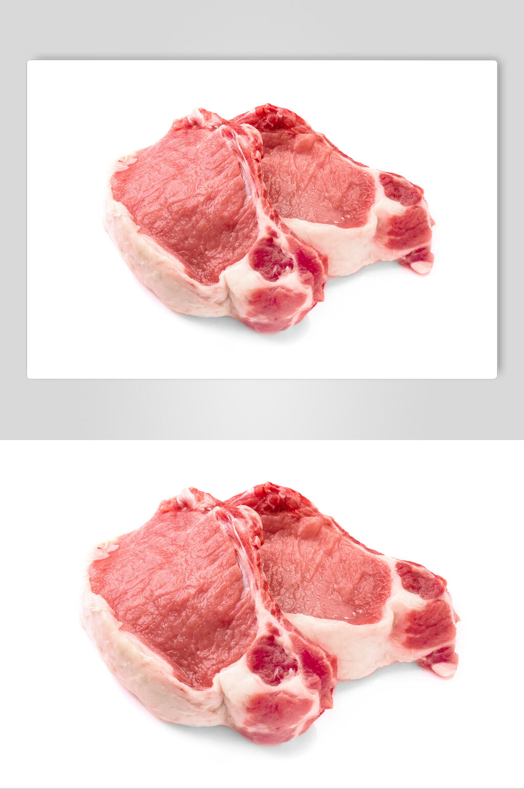 新鲜美味猪肉实拍图片素材