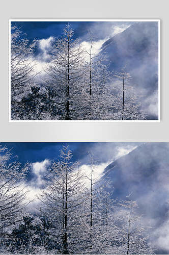 雪山大自然风光摄影图