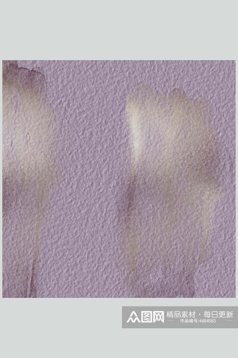 紫色砂砾水彩金箔纹理图片素材