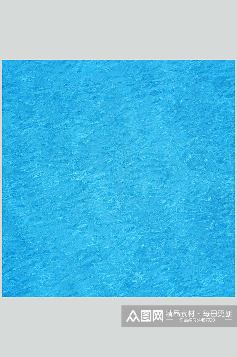 近景高清蓝色海浪波纹背景图片素材