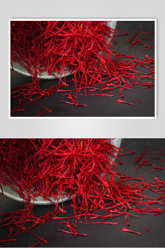 红色补品藏红花高清图片
