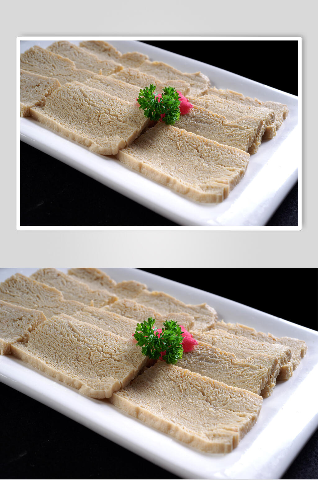 新鲜豆制品冻豆腐摄影图片素材