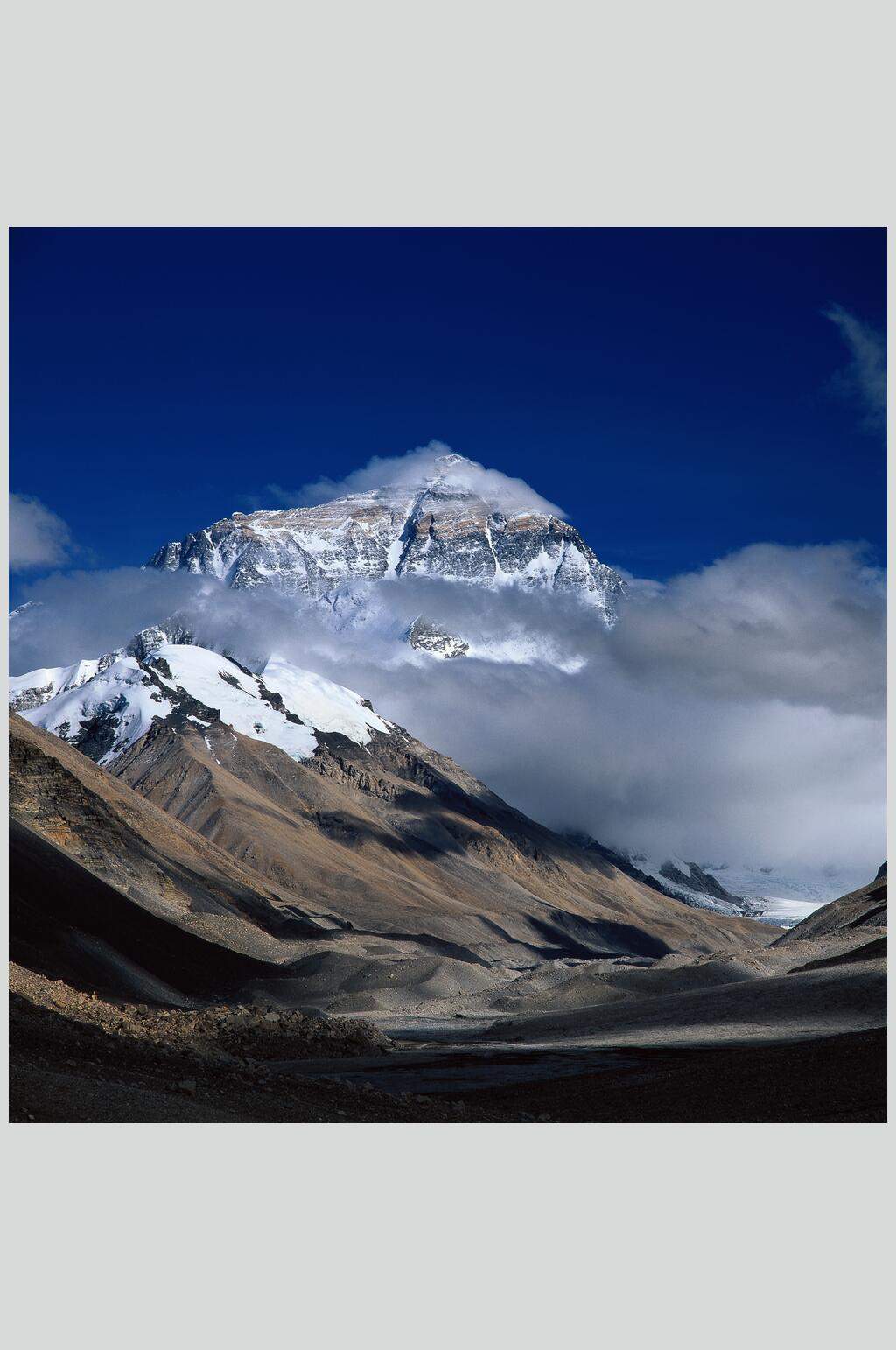 冰川山峰风景山川高清摄影图素材