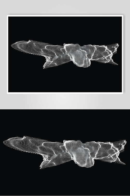 凹凸黑色简约抽象几何纹理矢量素材-众图网