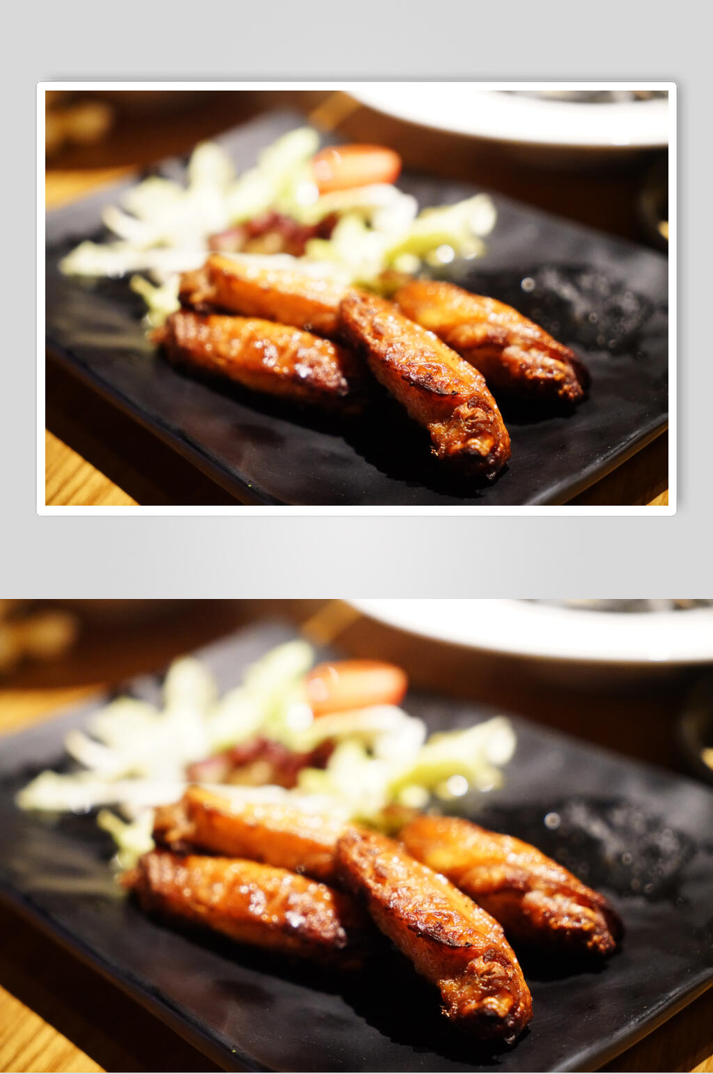 飘香鸡翅酥脆炸鸡腿高清图片素材