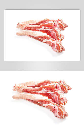 精品排骨猪肉实拍图片