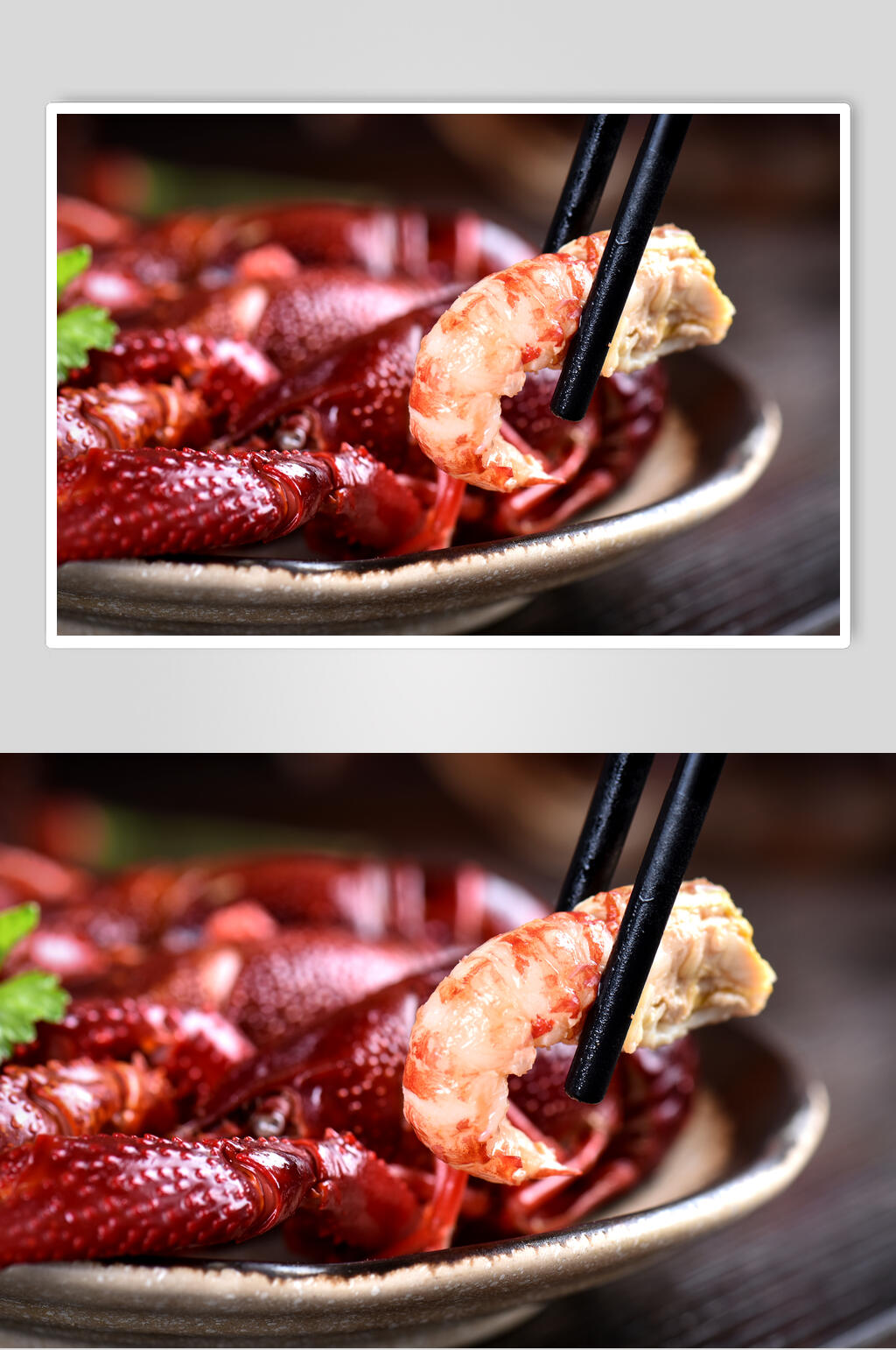 鲜美麻辣小龙虾餐饮摄影图素材