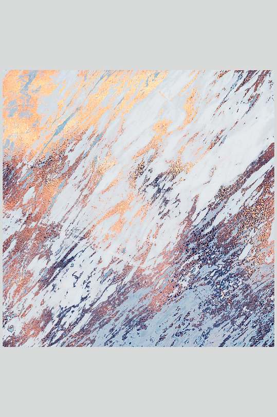 金箔大理石纹理渐变蓝黄图片