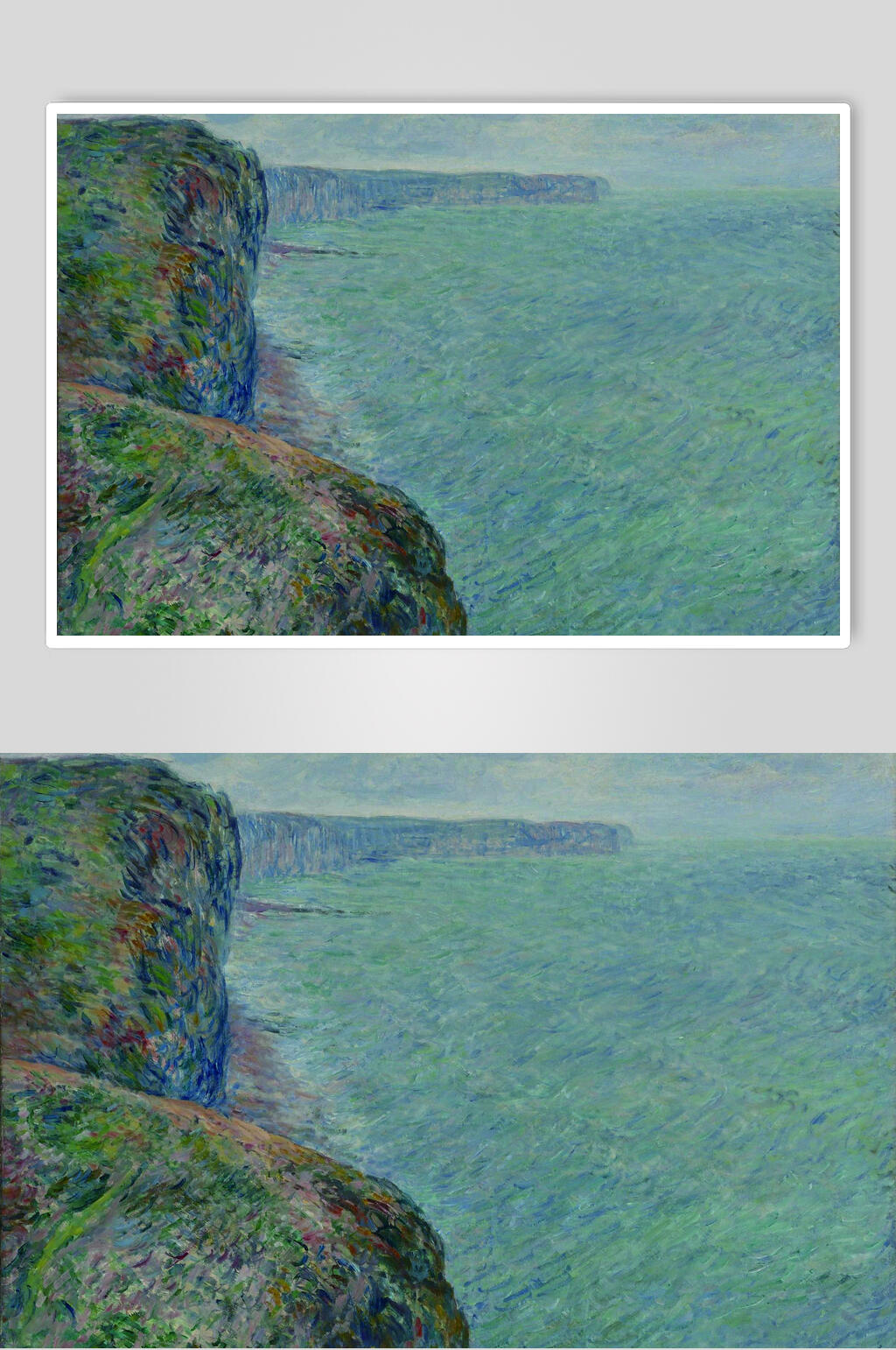 海岸海洋绘画艺术美术画图片素材
