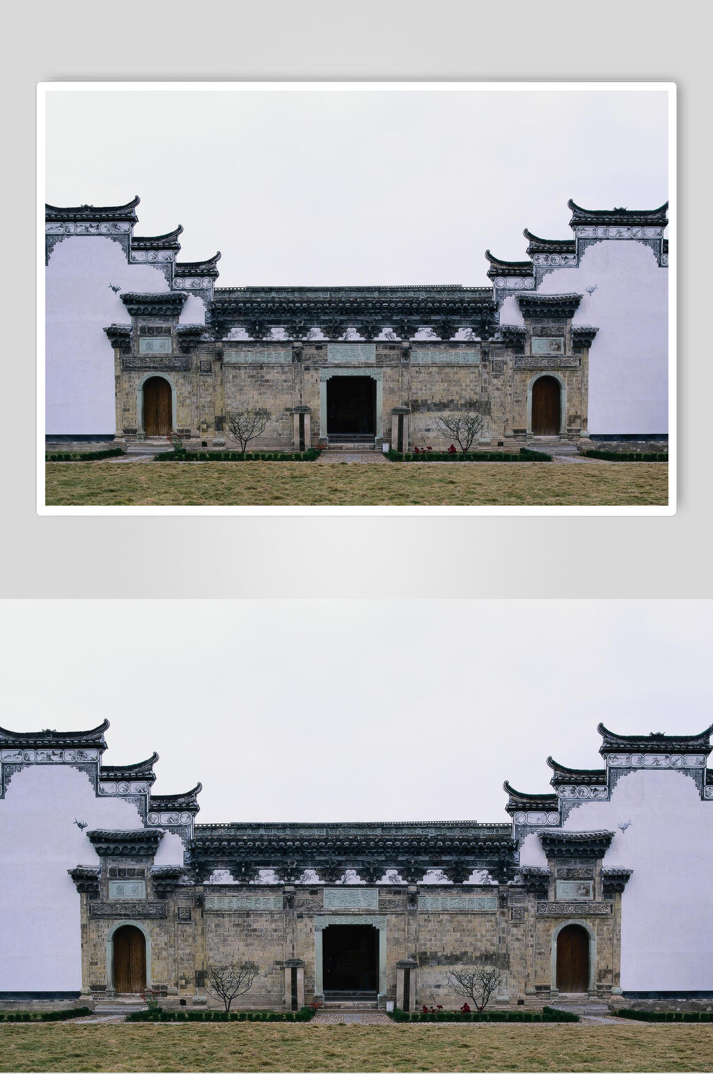 建筑古典室内花卉图片素材