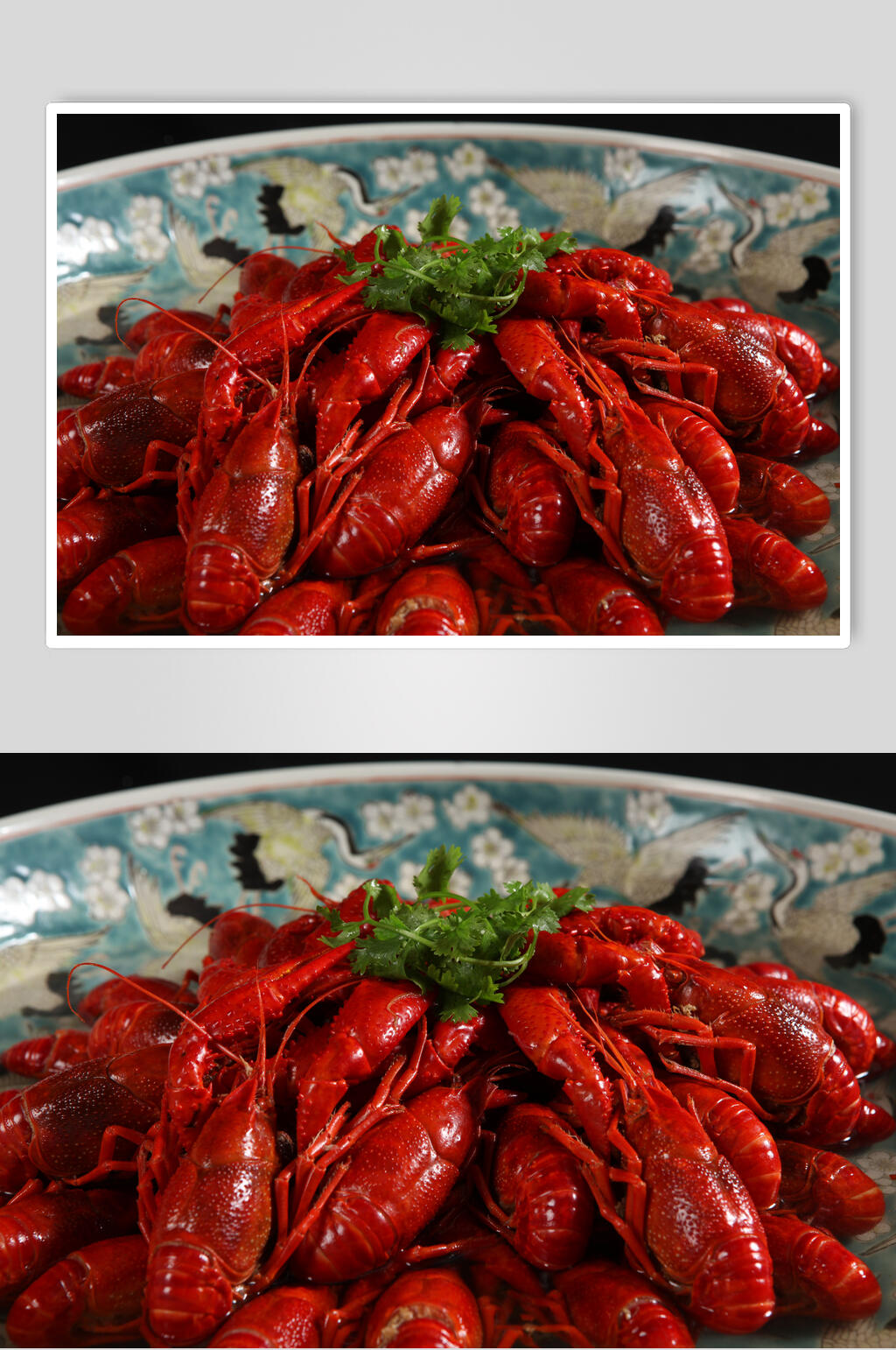 精致麻辣小龙虾餐饮摄影图素材