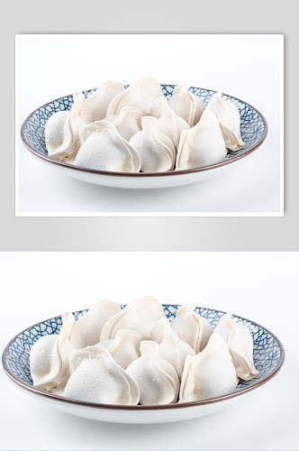 中式饺子餐饮摄影图