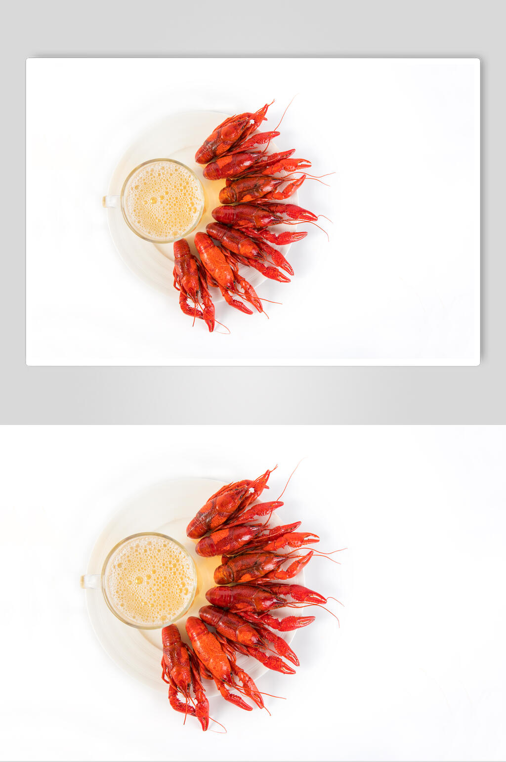 简约麻辣小龙虾摄影图片素材