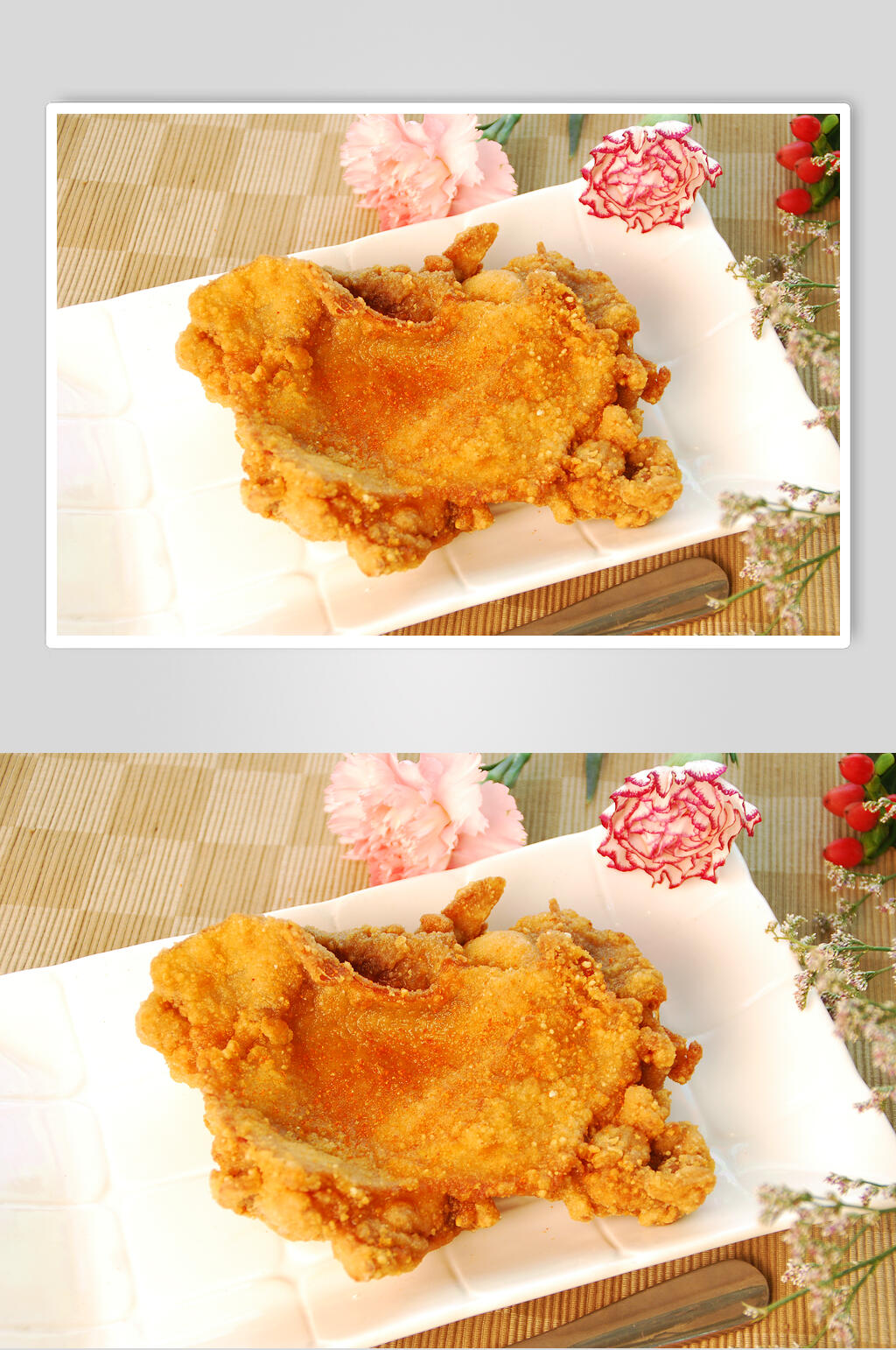 招牌时尚美味鸡小吃摄影餐饮高清图片素材