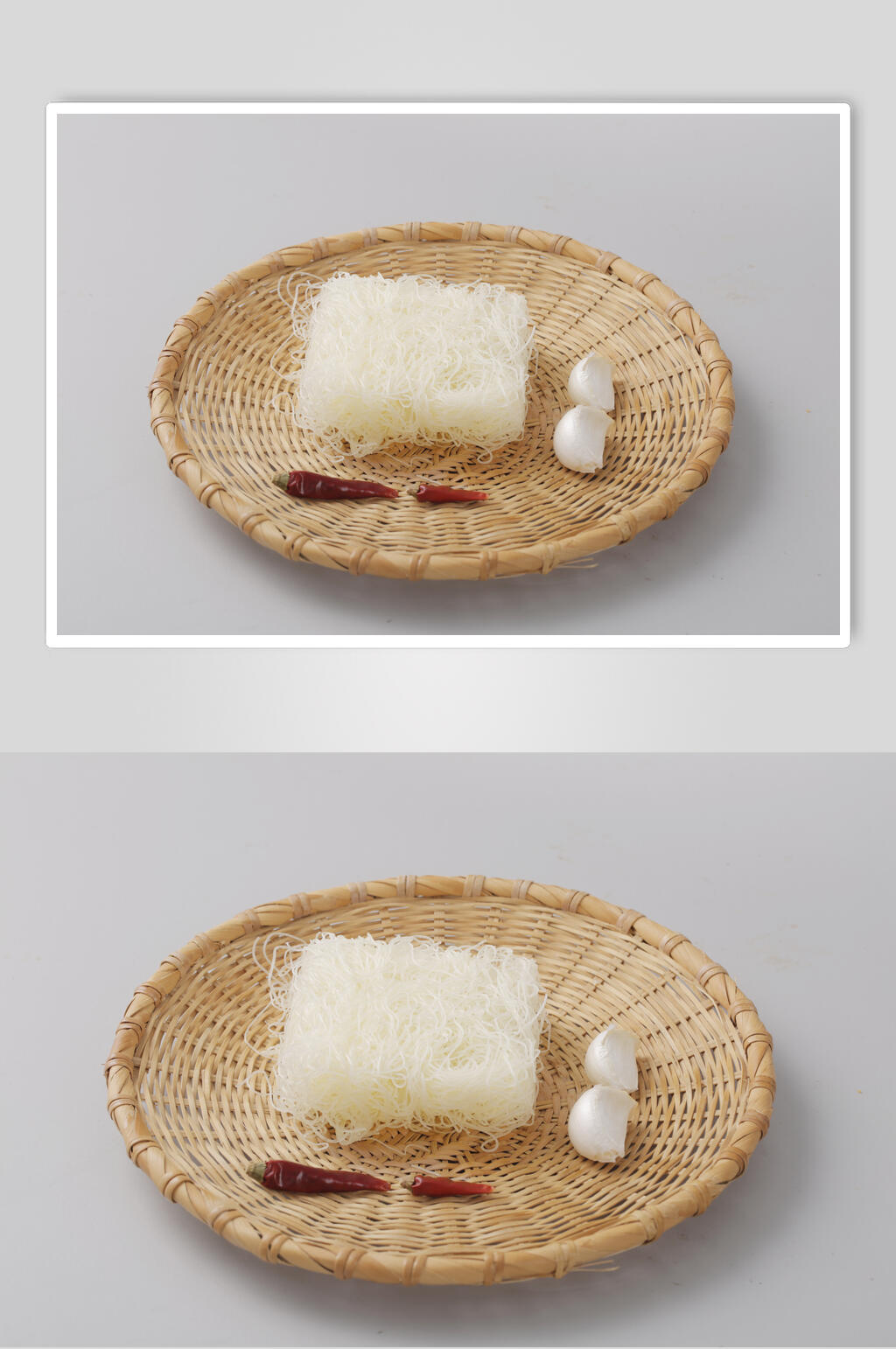 精品美味粉丝灰底火锅烫菜图片素材