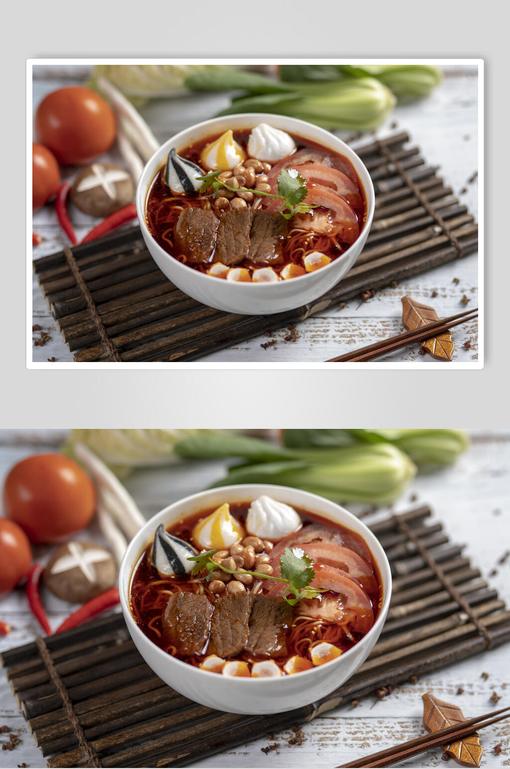香辣面面食摄影图片素材