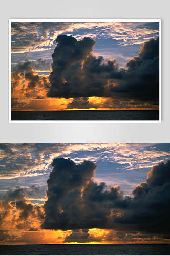 云朵大自然风光摄影图
