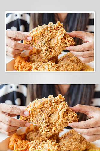 鸡排餐饮汉堡美味效果图食品图片