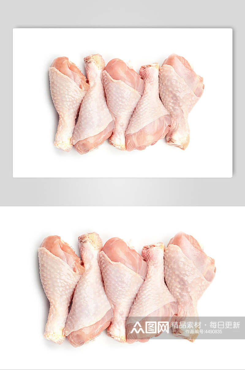 鲜香鸡腿鸡肉实拍餐饮食品摄影图素材