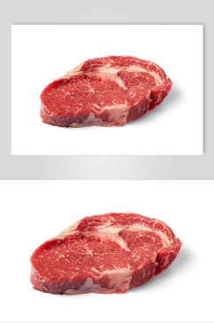 食材牛排牛肉生肉摄影图