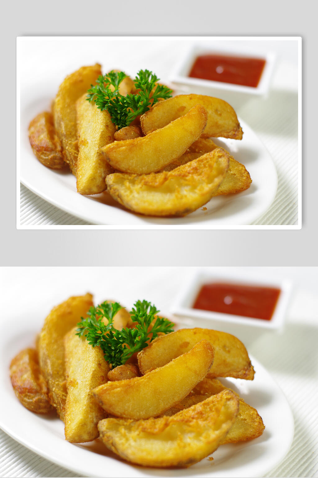 薯条土豆鸡肉类食物餐饮食品图片素材