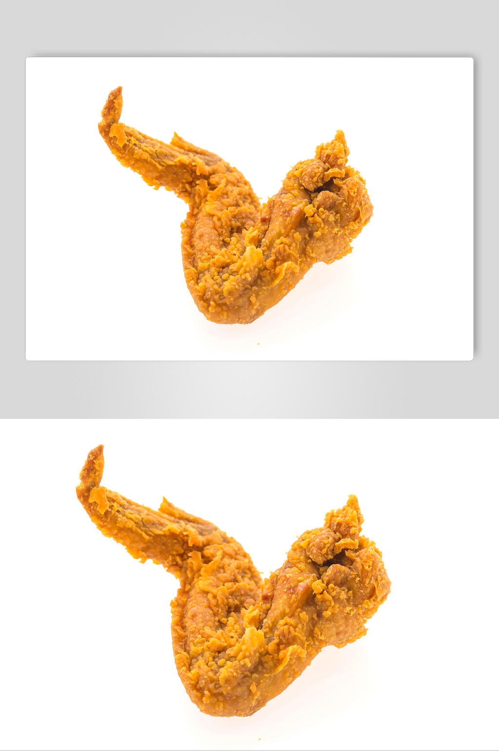 鸡全翅酥脆炸鸡腿美食高清图片素材