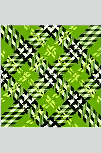 线条绿色唯美彩色格子图案矢量素材