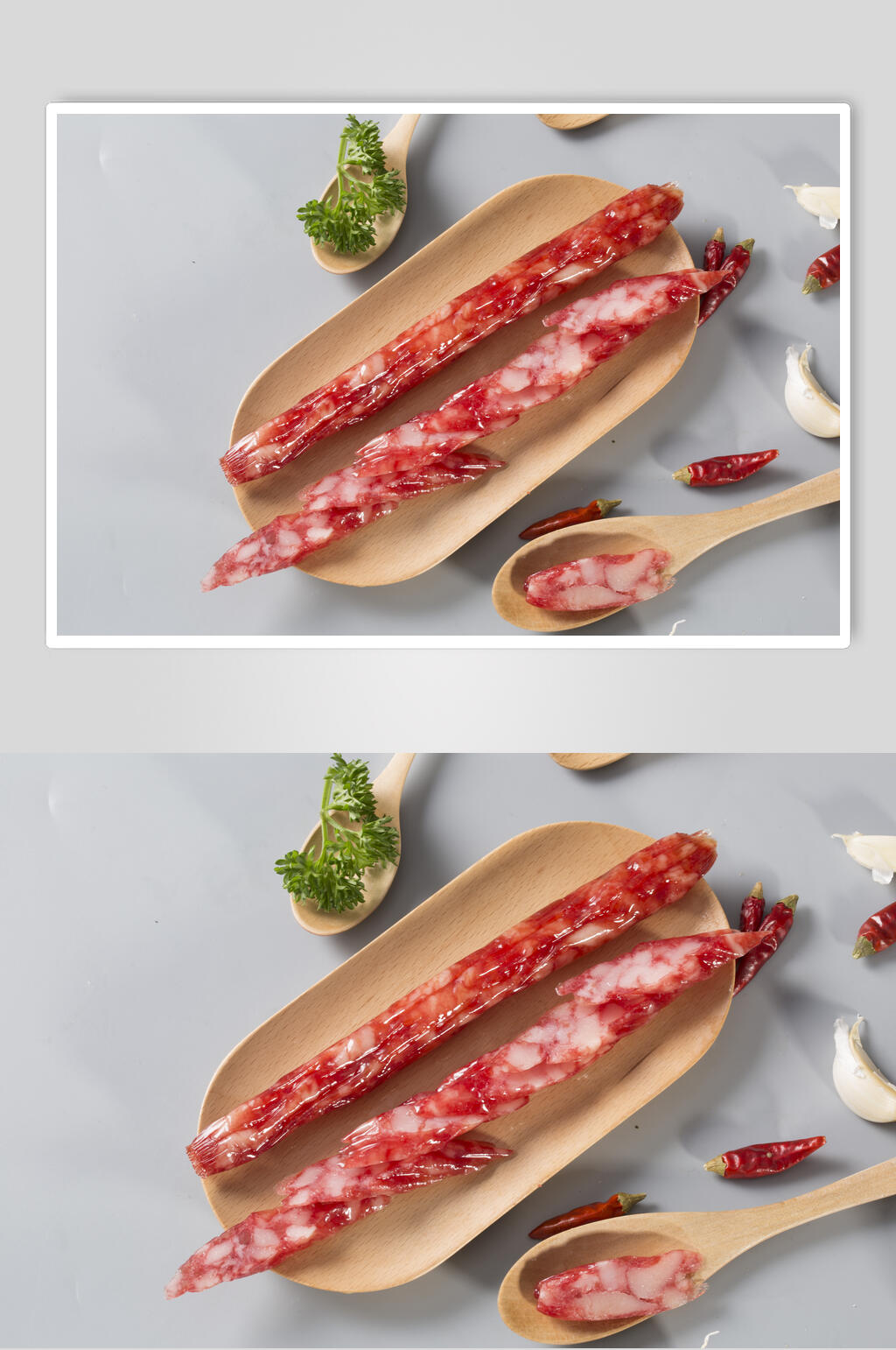 腊肉灰底火锅烫菜图片素材