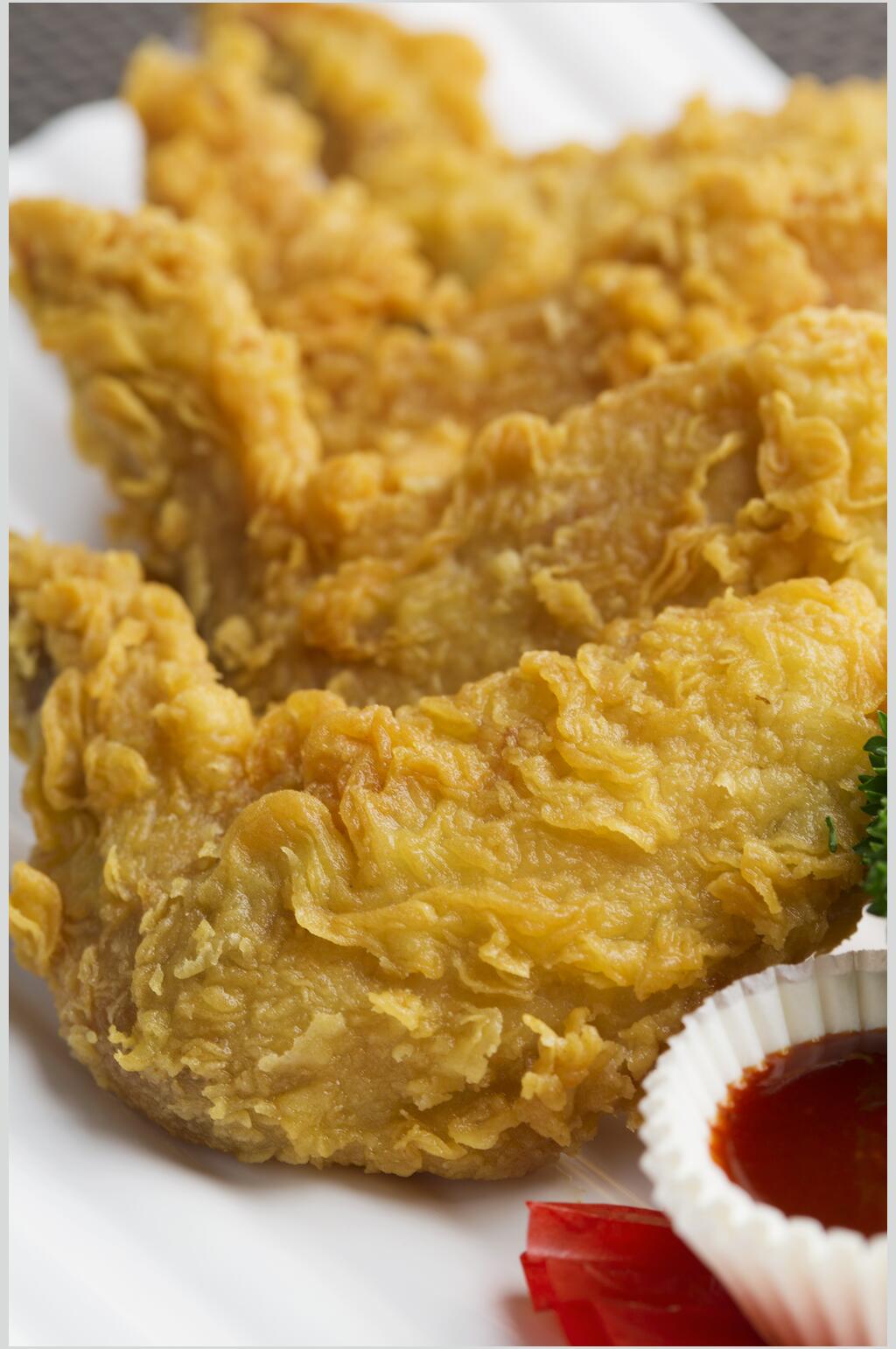 鸡翅韩式炸鸡食品图片素材