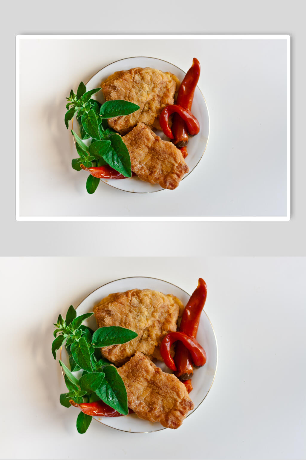 香辣鸡排美食食物图片素材