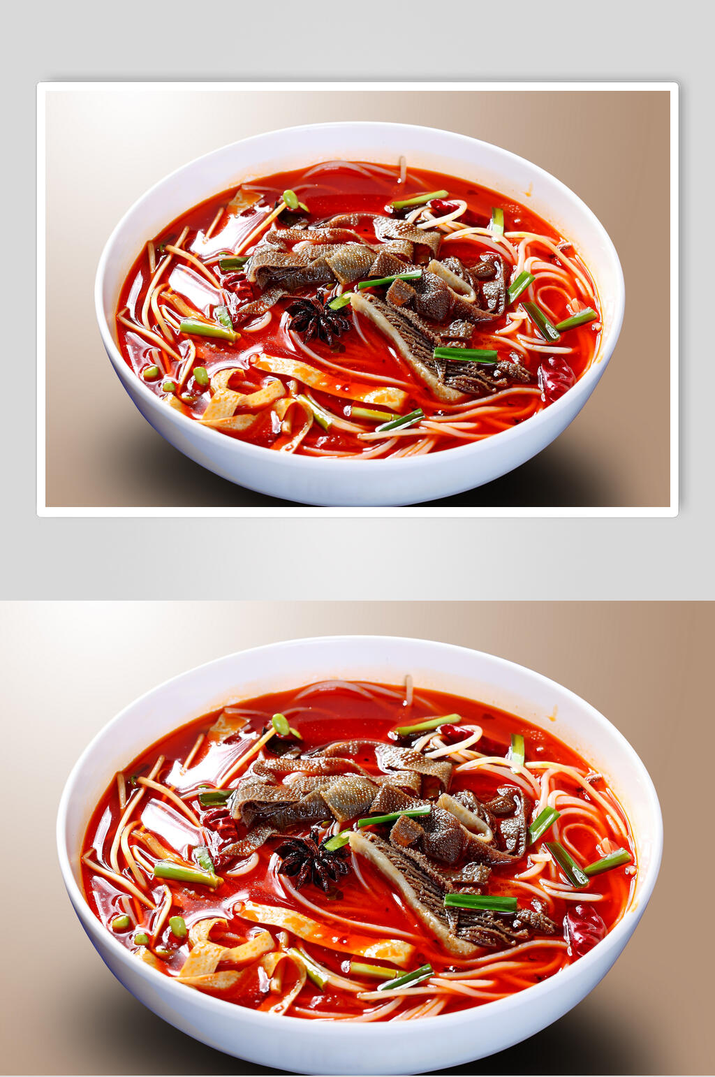 红油米线美食摄影图片素材