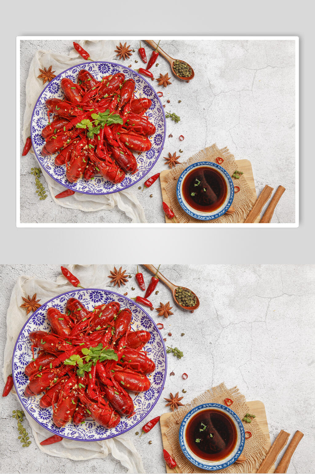 精致麻辣小龙虾摄影图片素材