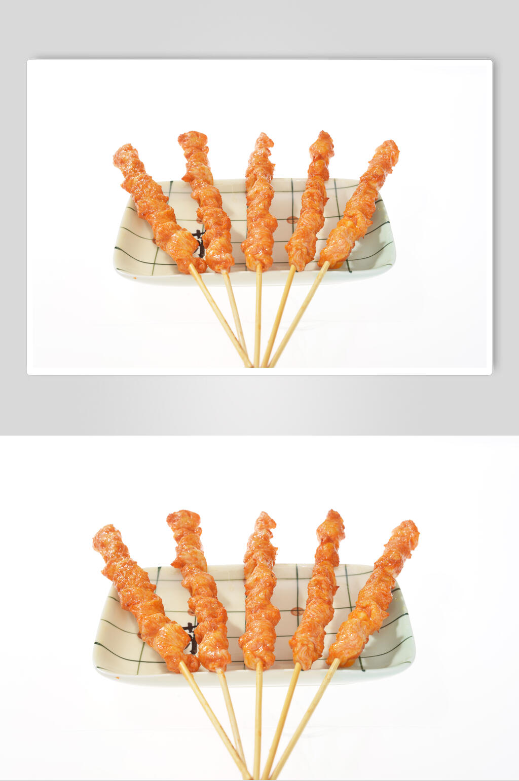招牌鸡柳炸串烧烤餐饮摄影图片素材