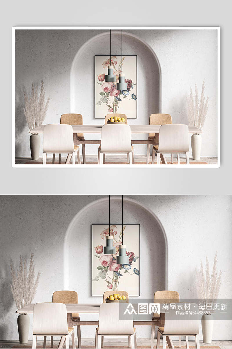 板凳桌椅挂饰家居相框装饰画样机素材