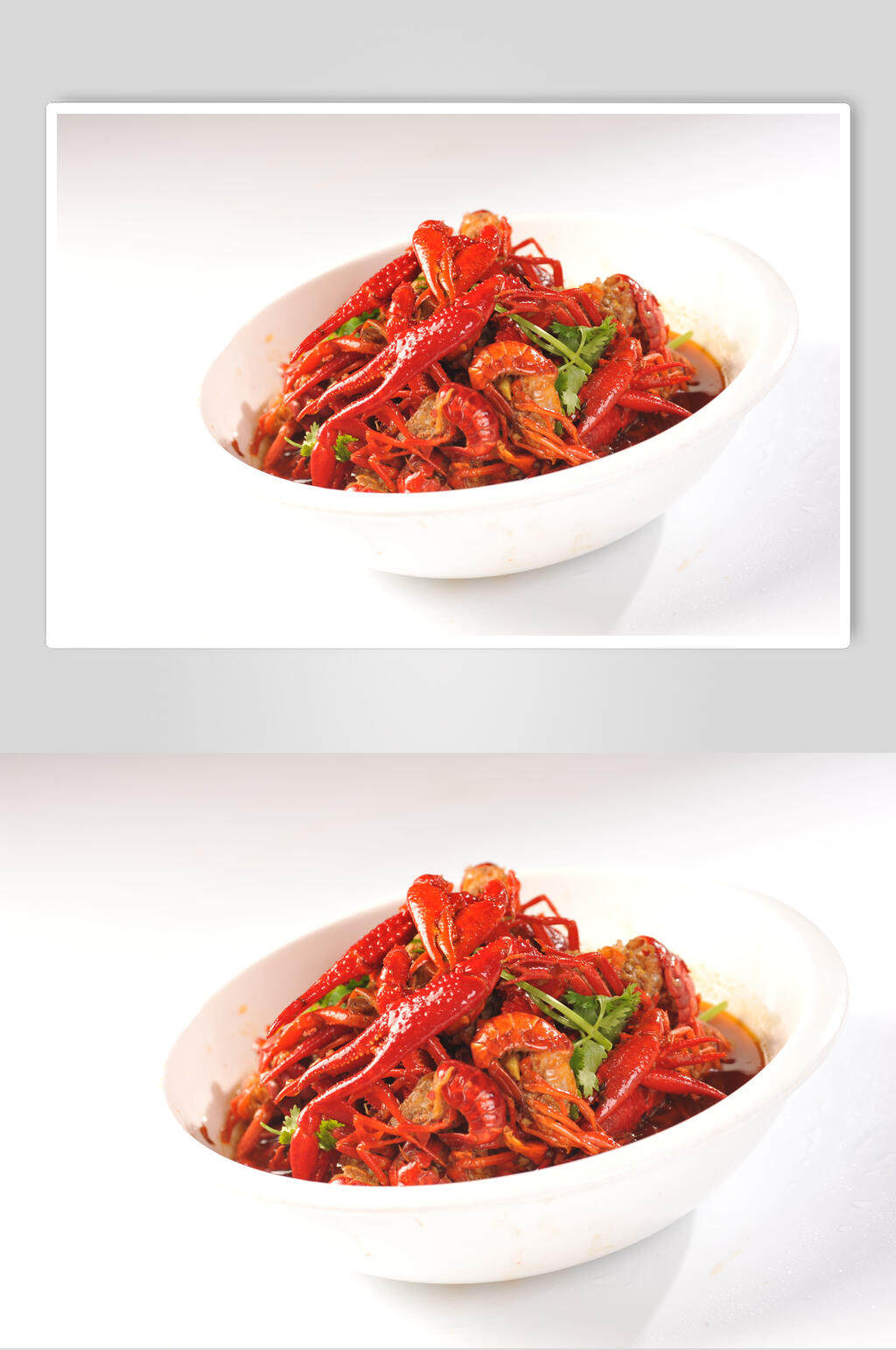 香浓美味麻辣小龙虾餐饮海鲜摄影图素材