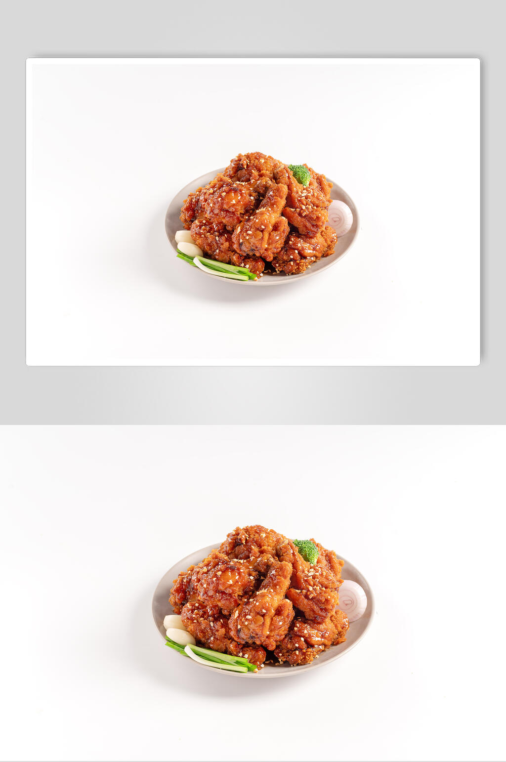 韩式炸鸡小吃食品摄影图片素材