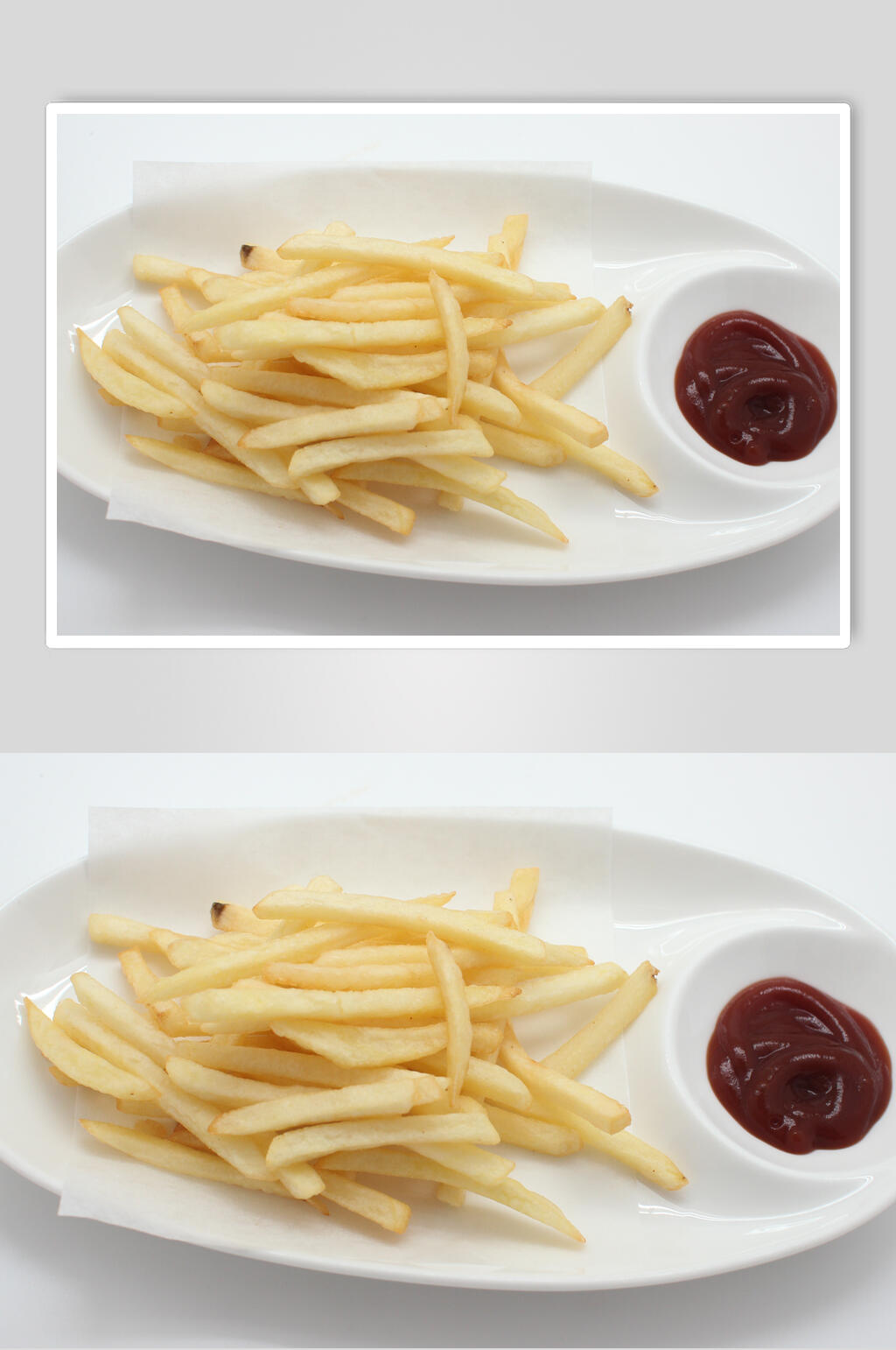 特色美味新鲜薯条高清图片素材