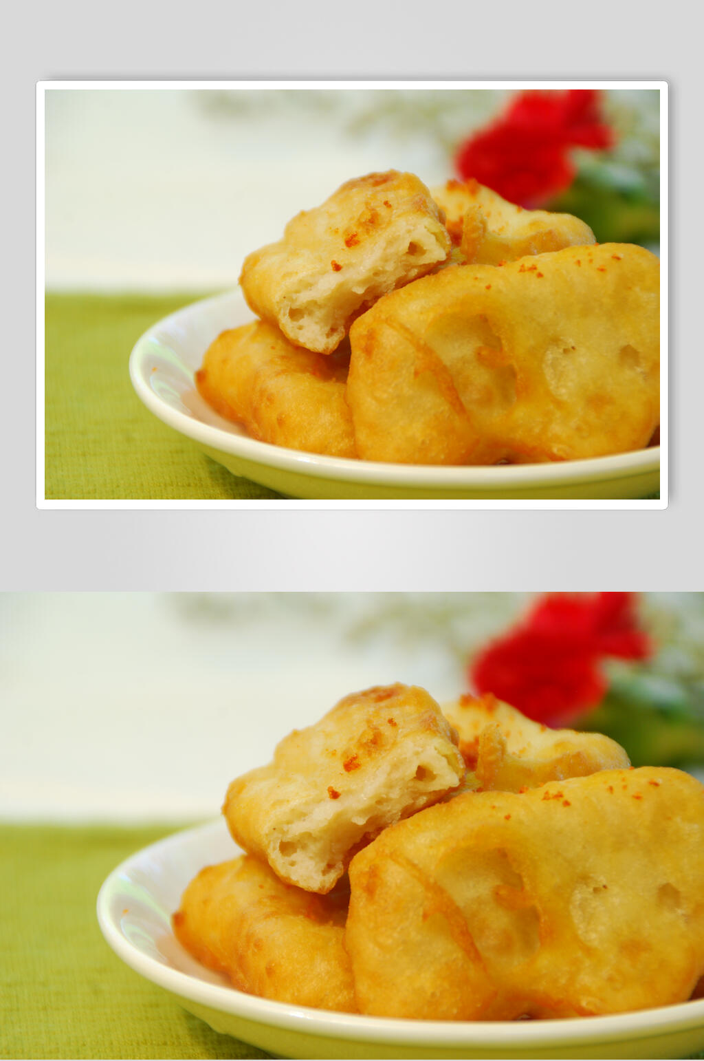鸡排美味薯条鸡小吃摄影图片素材