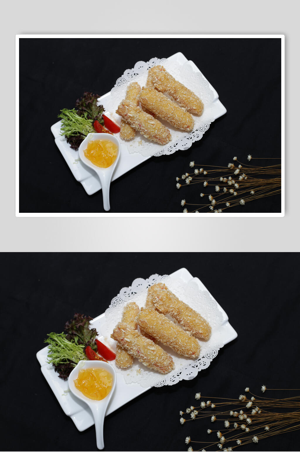 炸鸡块小吃炸品摄影图片素材