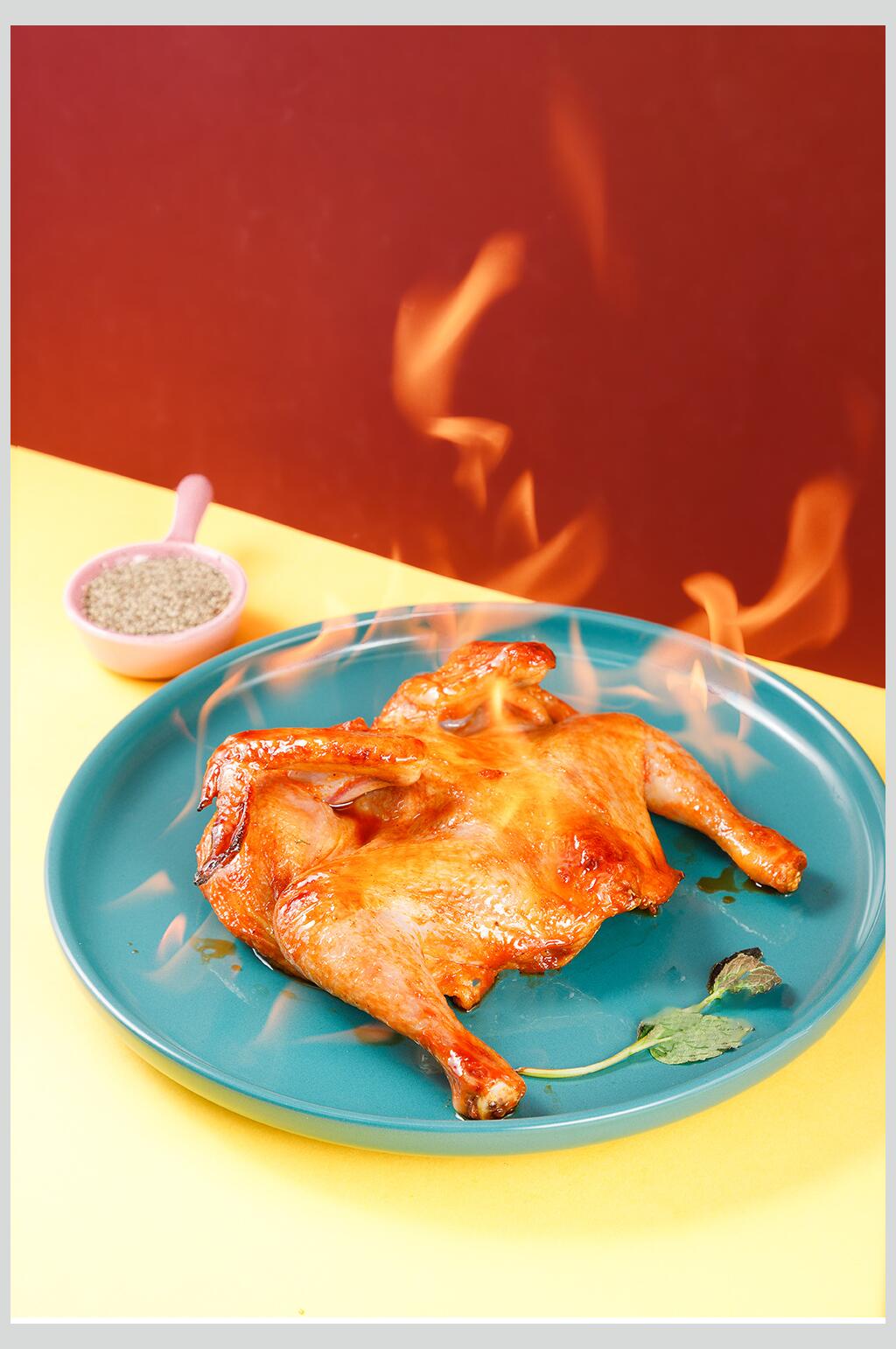 炸鸡小吃零食美食图片素材