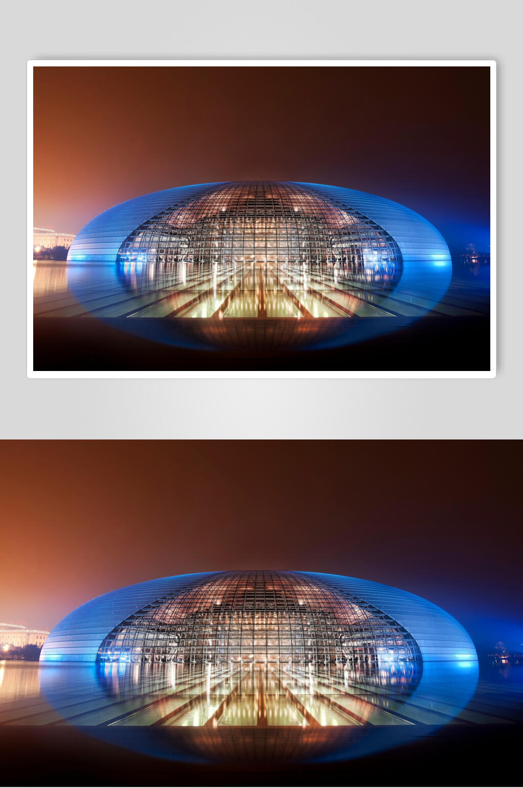 创意时尚城市风景建筑壁纸图片素材