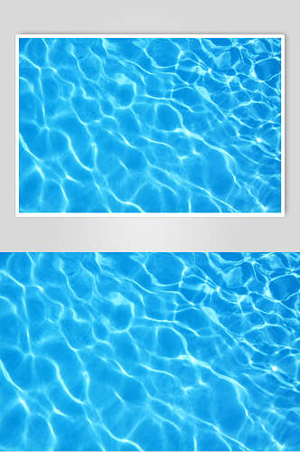 蓝色海浪波纹背景图片