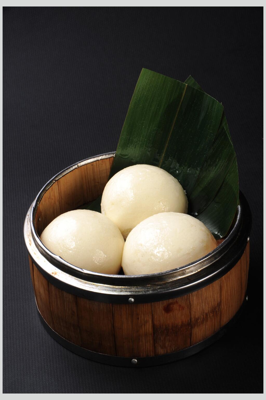 精品唯美美食早茶包子食品图片素材