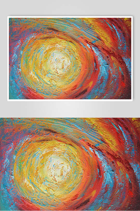 抽象星空艺术美术画图片