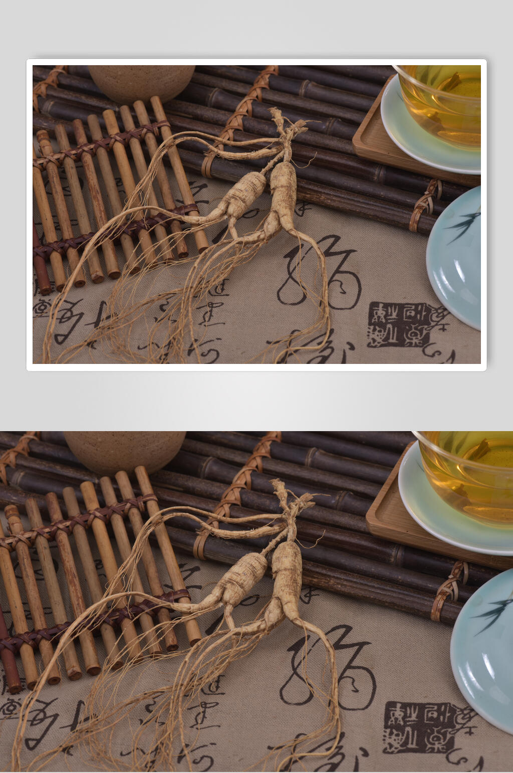 中国风补品人参高清图片素材